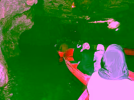 Ali Sadr cave by Hamedan in Iran